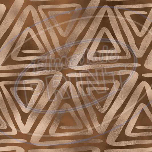 Coffee Sheen 006 Printed Pattern Vinyl