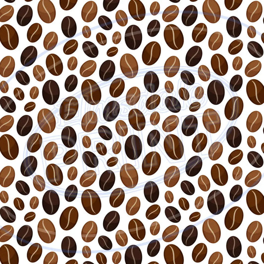 Coffee Shop 001 Printed Pattern Vinyl