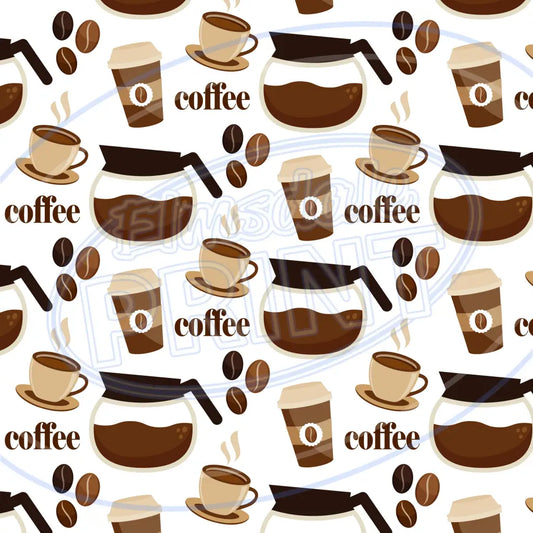 Coffee Shop 011 Printed Pattern Vinyl