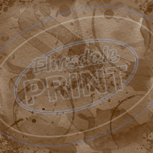 Coffee Stains 006 Printed Pattern Vinyl
