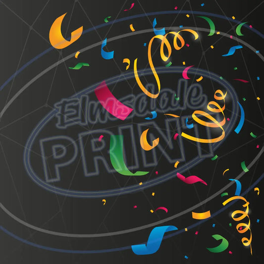 Confetti Blitz 009 Printed Pattern Vinyl