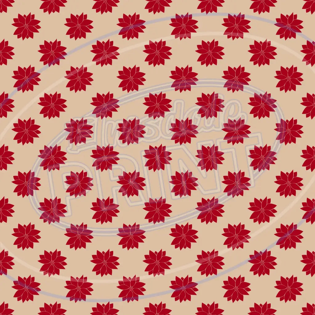 Country Christmas 015 Printed Pattern Vinyl