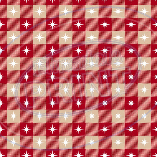 Country Christmas 018 Printed Pattern Vinyl