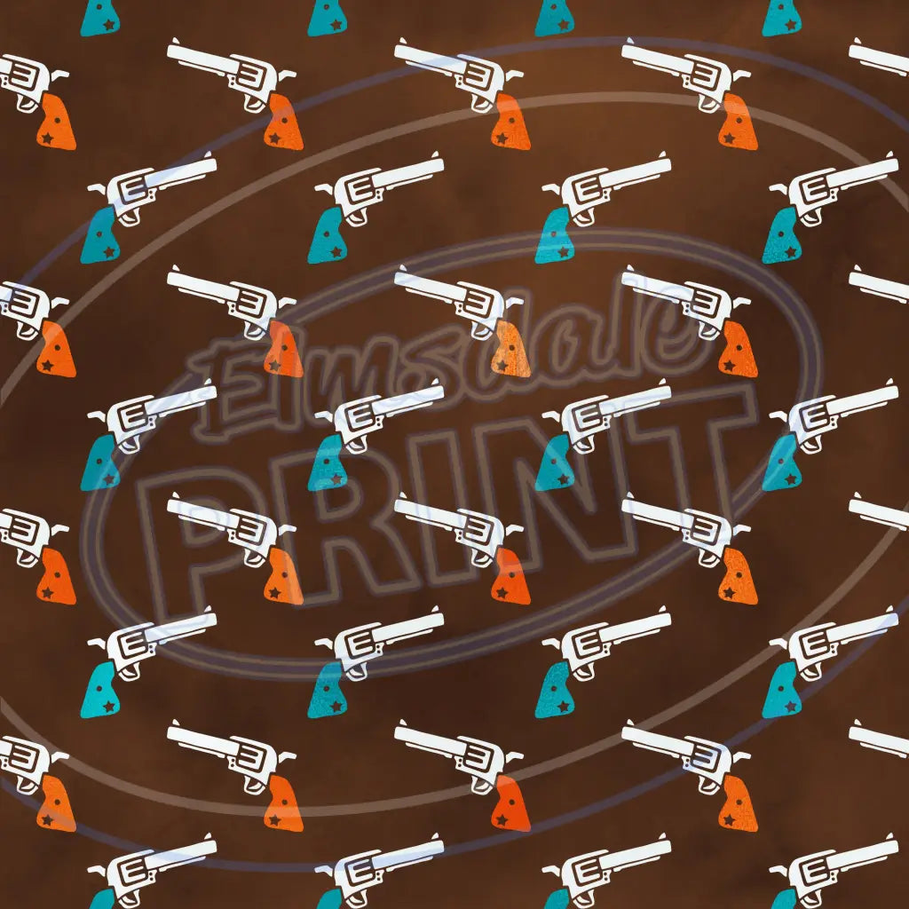 Cowboy 011 Printed Pattern Vinyl