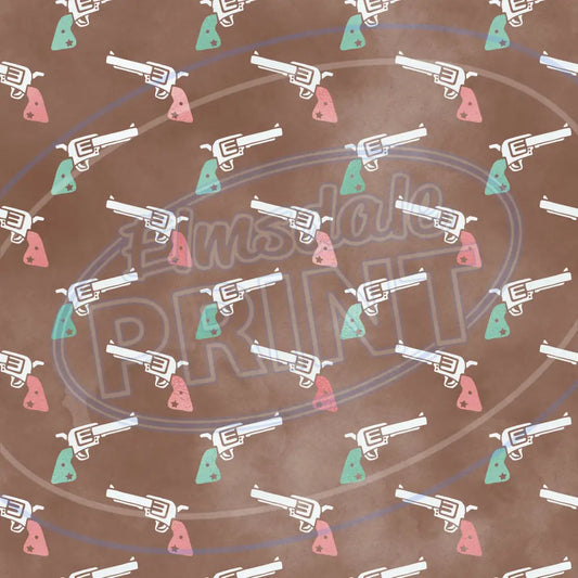 Cowgirl 010 Printed Pattern Vinyl