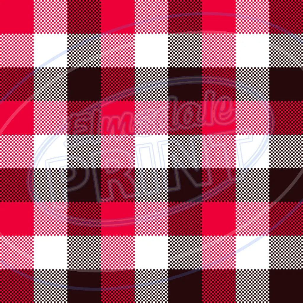 Cozy Plaid 001 Printed Pattern Vinyl