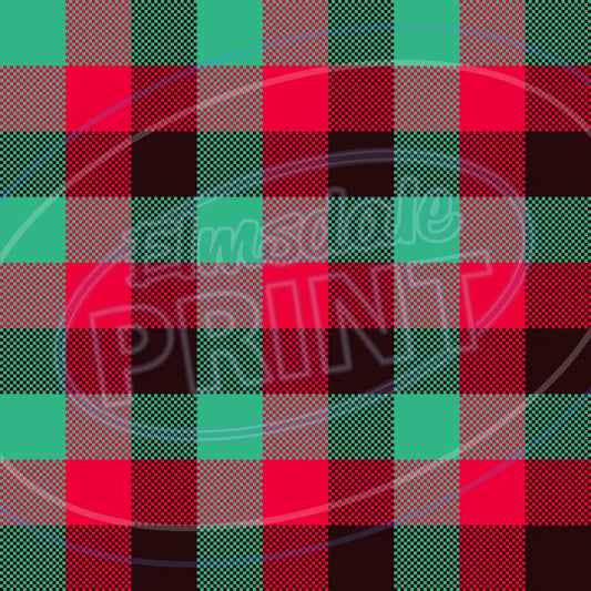 Cozy Plaid 004 Printed Pattern Vinyl