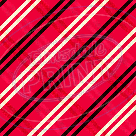 Cozy Plaid 017 Printed Pattern Vinyl