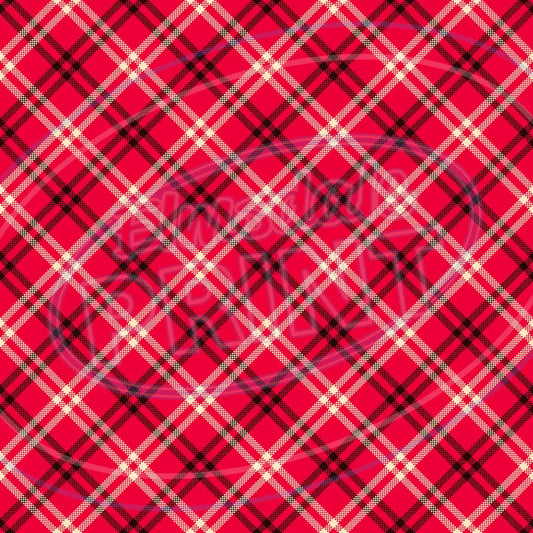 Cozy Plaid 017 - Small Pattern Printed Vinyl