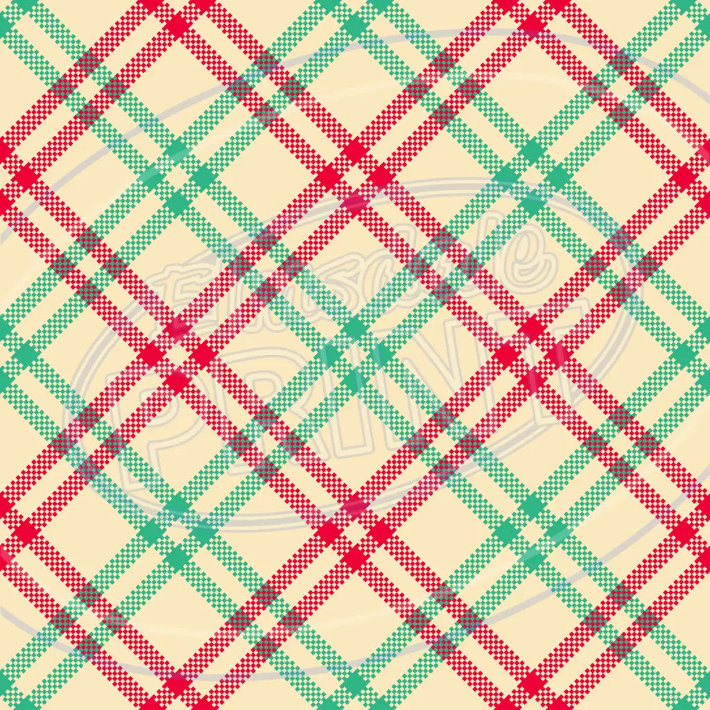 Cozy Plaid 018 Printed Pattern Vinyl