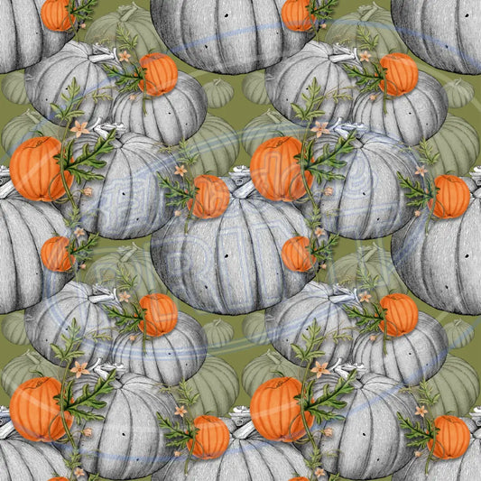 Creepy Crawly Skulls 008 Printed Pattern Vinyl