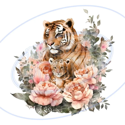 Cute Animal Moms 008 Printed Pattern Vinyl