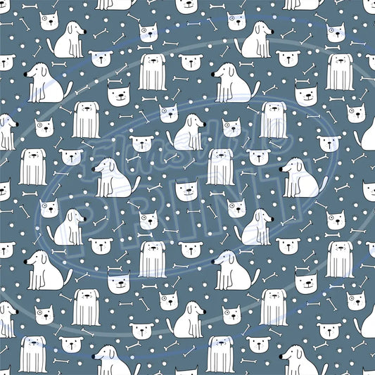 Cute Puppers 005 Printed Pattern Vinyl