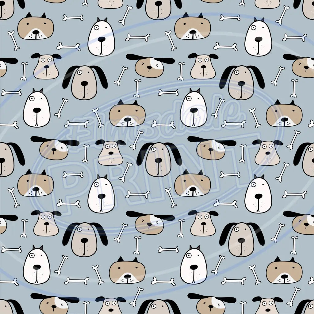 Cute Puppers 010 Printed Pattern Vinyl