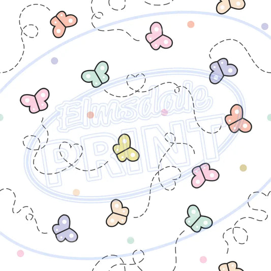 Cute Spring Kitties 002 Printed Pattern Vinyl