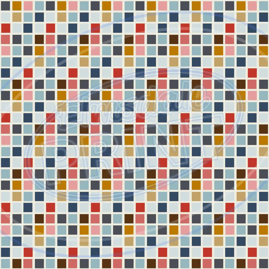 Dad Plaid 004 Printed Pattern Vinyl