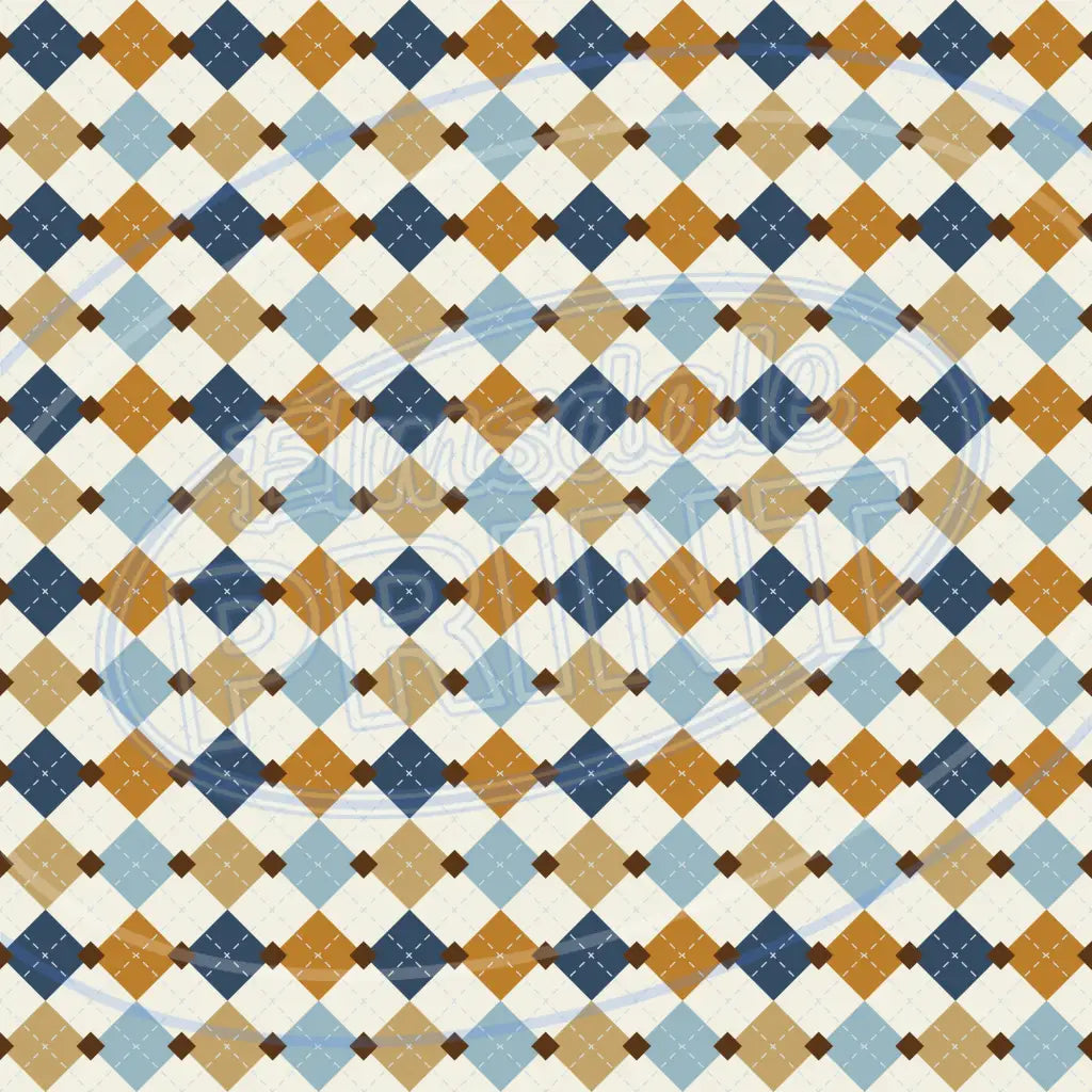 Dad Plaid 006 Printed Pattern Vinyl