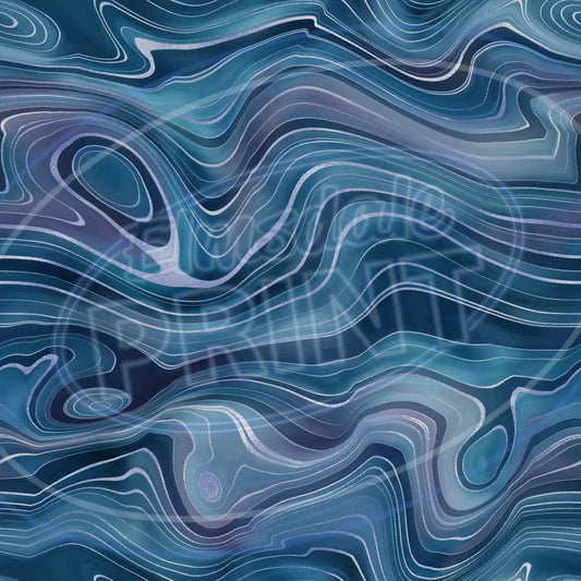 Deep Sea Strata 009 Printed Pattern Vinyl