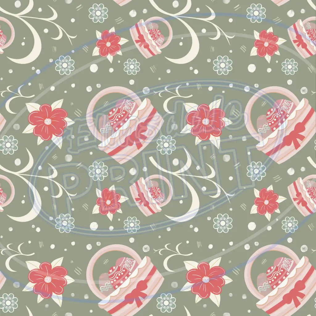 Easter Critters 009 Printed Pattern Vinyl