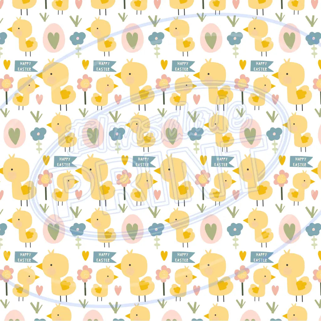 Easter Friends 004 Printed Pattern Vinyl