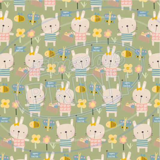 Easter Friends 007 Printed Pattern Vinyl