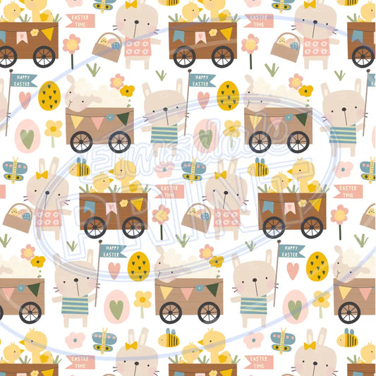 Easter Friends 010 Printed Pattern Vinyl