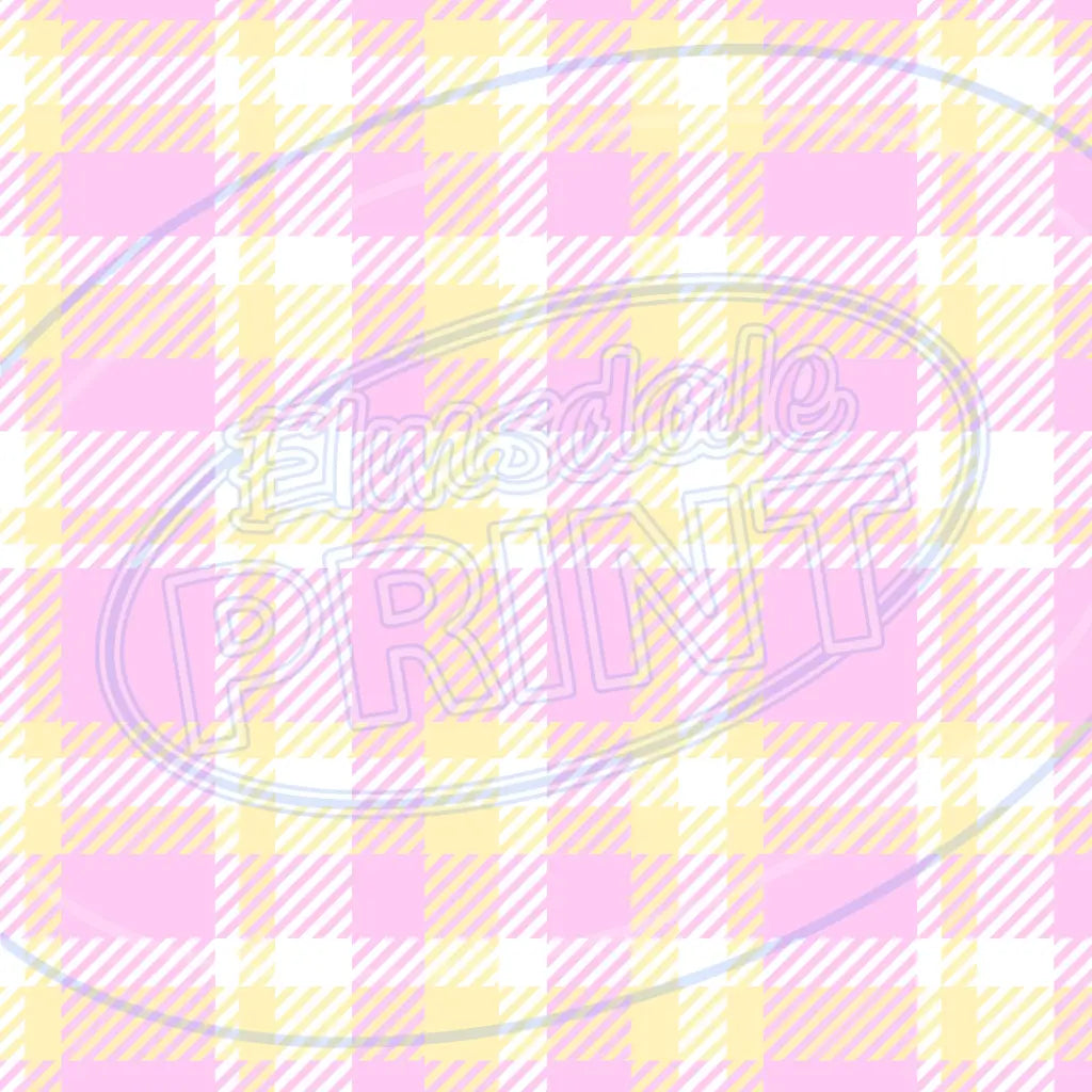 Easter Plaid 006 Printed Pattern Vinyl