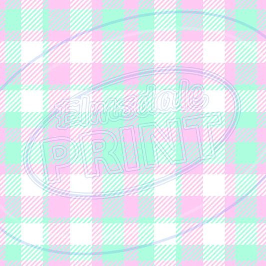 Easter Plaid 011 Printed Pattern Vinyl