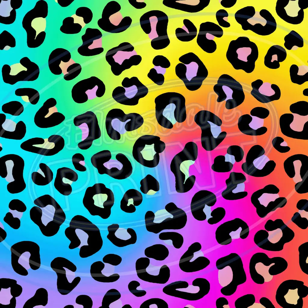 Electric Leopard 001 Printed Pattern Vinyl