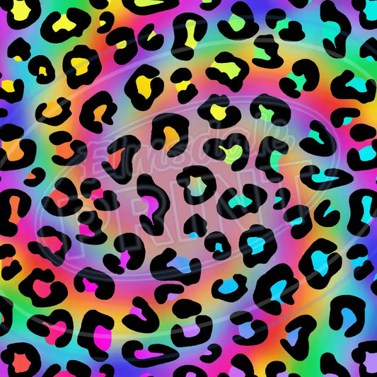 Electric Leopard 004 Printed Pattern Vinyl