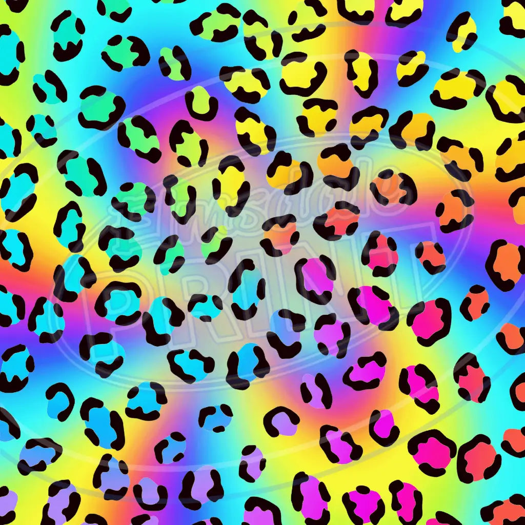 Electric Leopard 005 Printed Pattern Vinyl