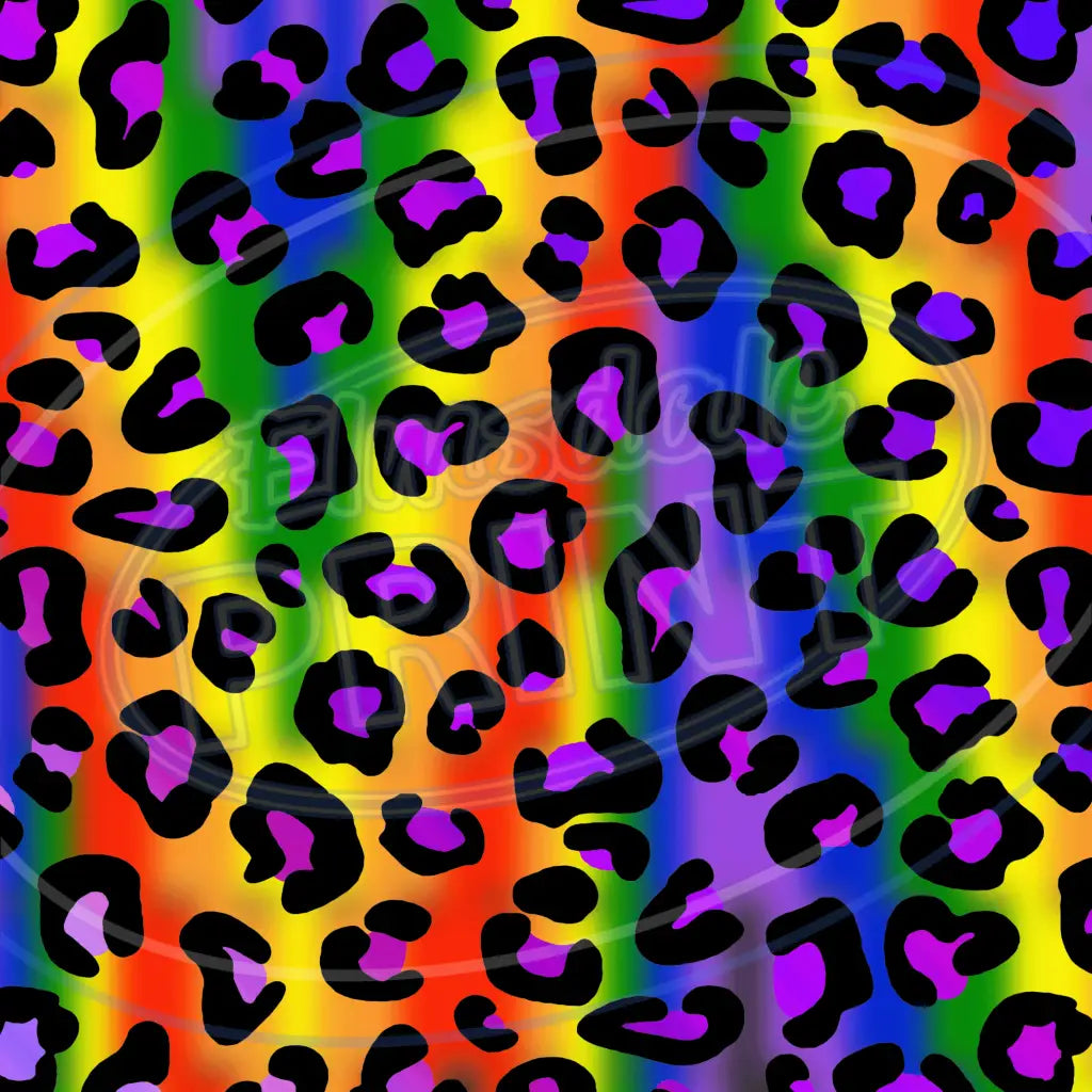 Electric Leopard 006 Printed Pattern Vinyl