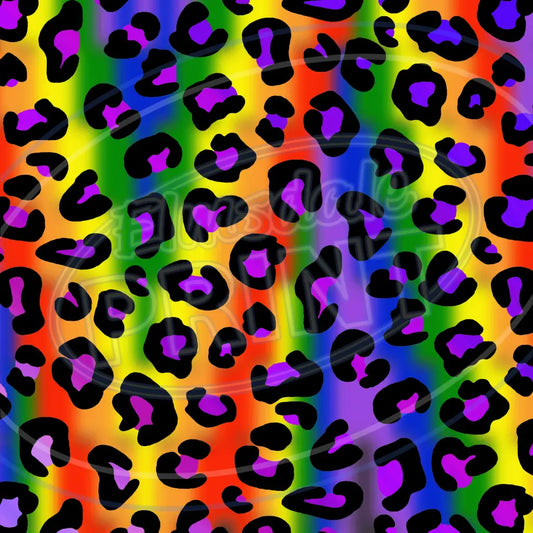 Electric Leopard 006 Printed Pattern Vinyl