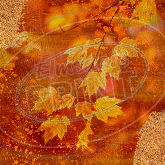 Fall Forest 001 Printed Pattern Vinyl