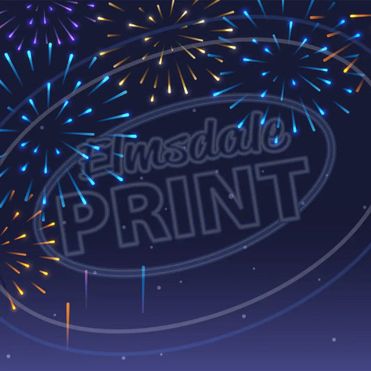 Fireworks 005 Printed Pattern Vinyl