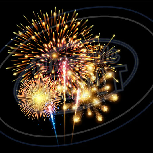 Fireworks 009 Printed Pattern Vinyl
