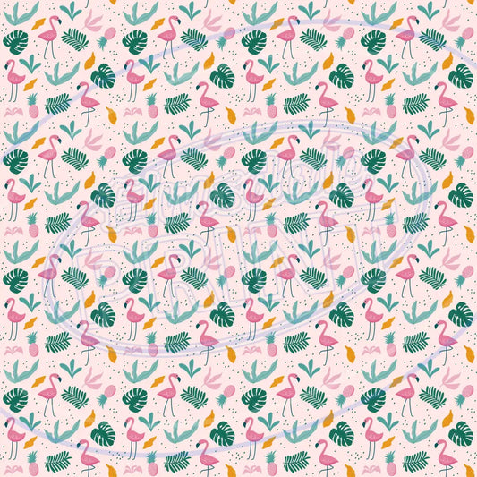 Flamingo Friends 017 Printed Pattern Vinyl