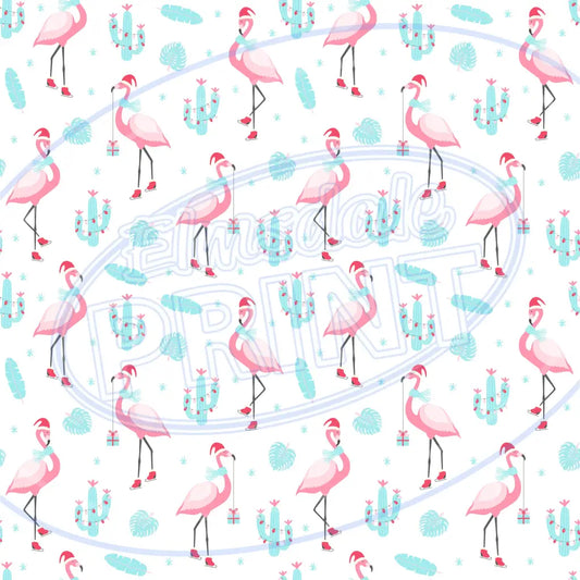 Flamingo Friends 019 Printed Pattern Vinyl