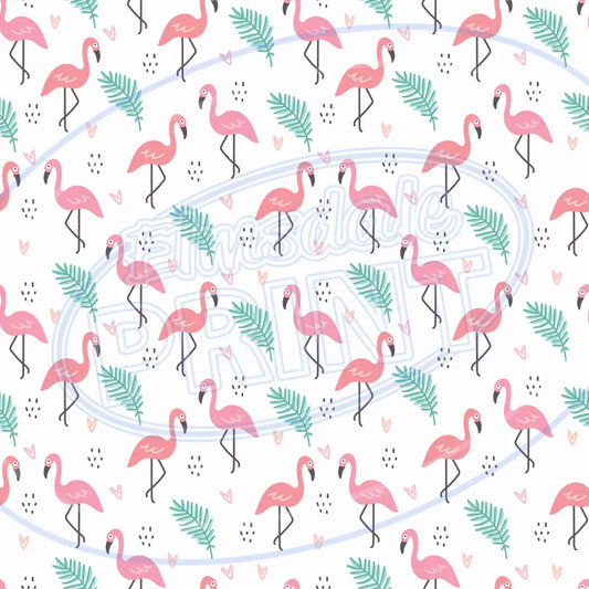 Flamingo Friends 020 Printed Pattern Vinyl