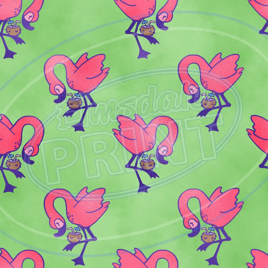 Flamingo Party 005 Printed Pattern Vinyl