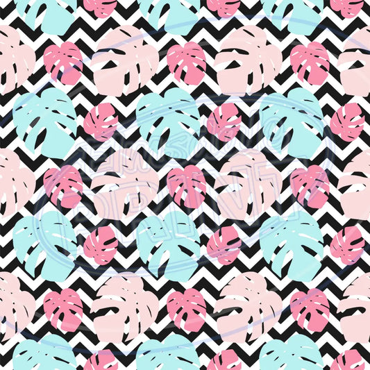 Flamingo Party 008 Printed Pattern Vinyl