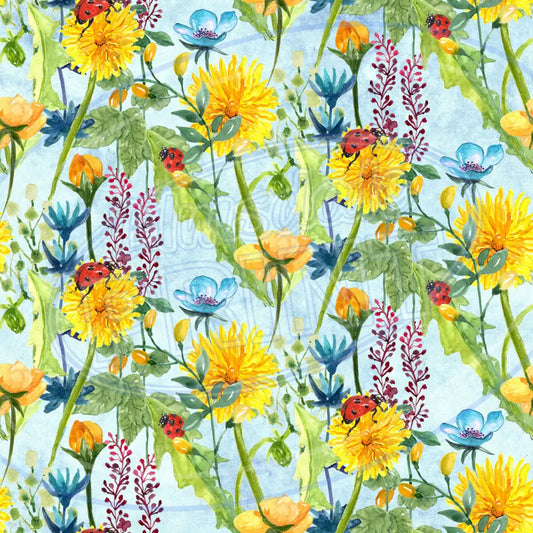 Flower Garden 003 Printed Pattern Vinyl