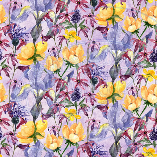 Flower Garden 012 Printed Pattern Vinyl