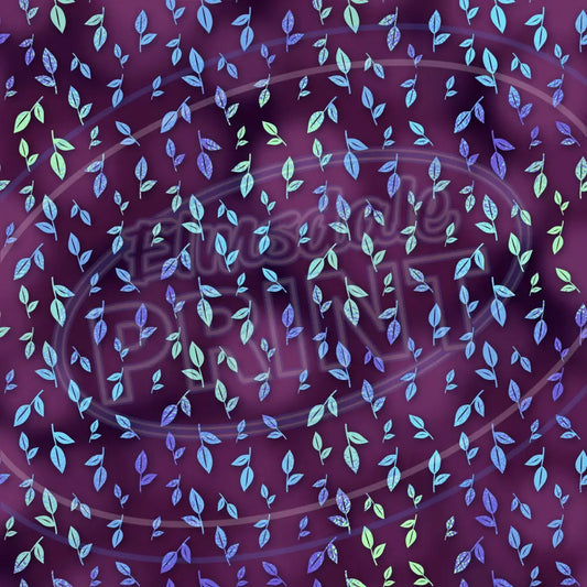 Foil Leaves 003 Printed Pattern Vinyl