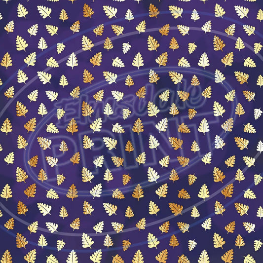 Foil Leaves 006 Printed Pattern Vinyl