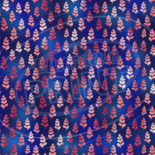 Foil Leaves 007 Printed Pattern Vinyl
