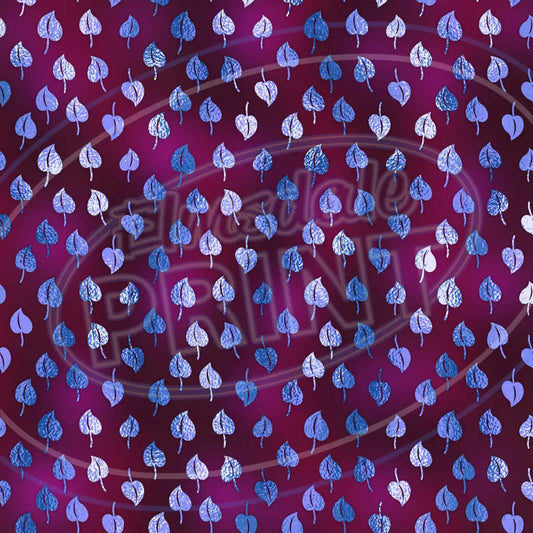 Foil Leaves 008 Printed Pattern Vinyl