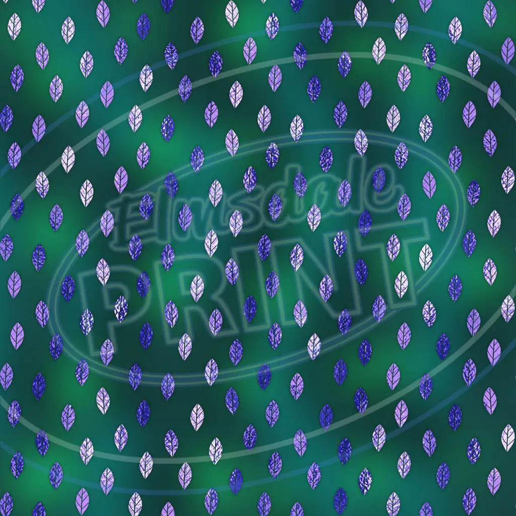 Foil Leaves 010 Printed Pattern Vinyl