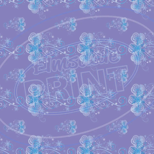 Frozen Flakes 003 Printed Pattern Vinyl