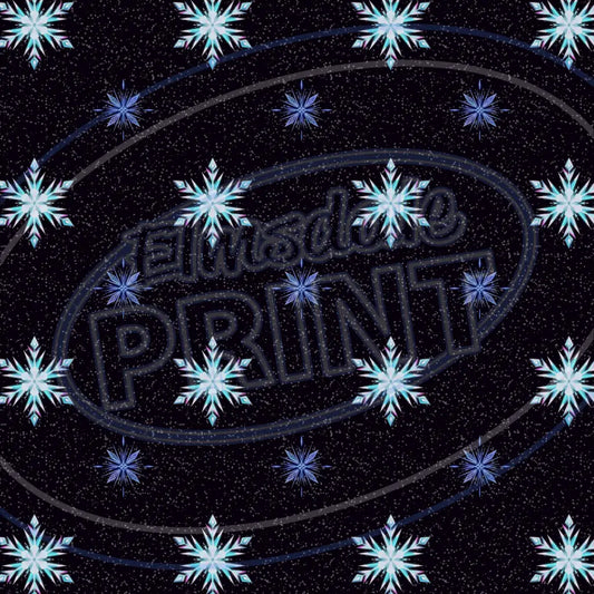 Frozen Flakes 005 Printed Pattern Vinyl